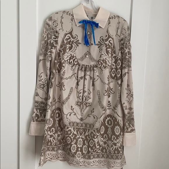 Anna Sui For Target Ribbon Shift Dress XS - Picture 4 of 9